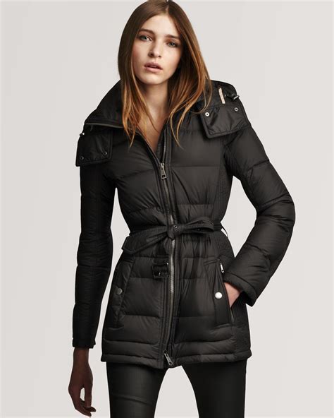 burberry brit spring jacket|burberry brit winter down jacket.